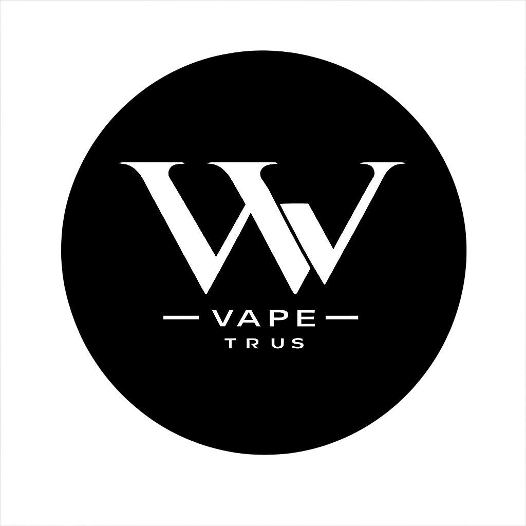 韓國合作實體店 VV VAPE 標誌